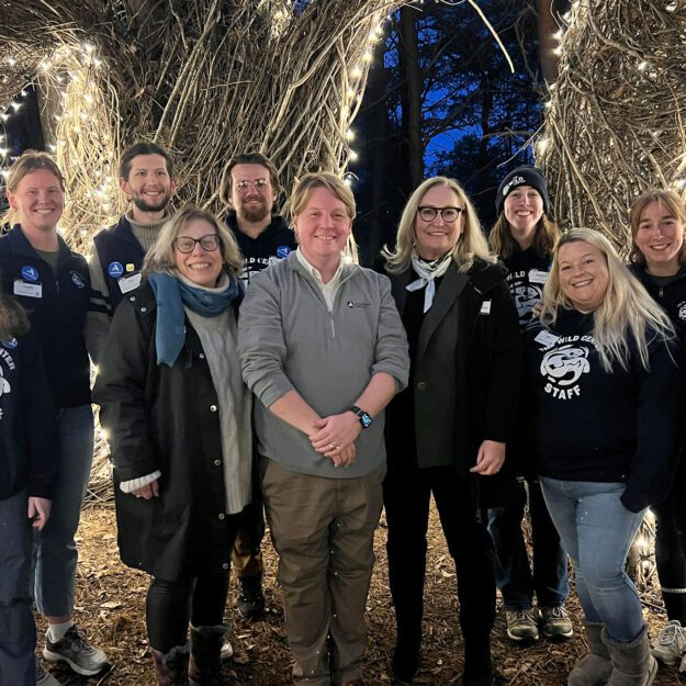 group of AmeriCorps members at The Wild Center