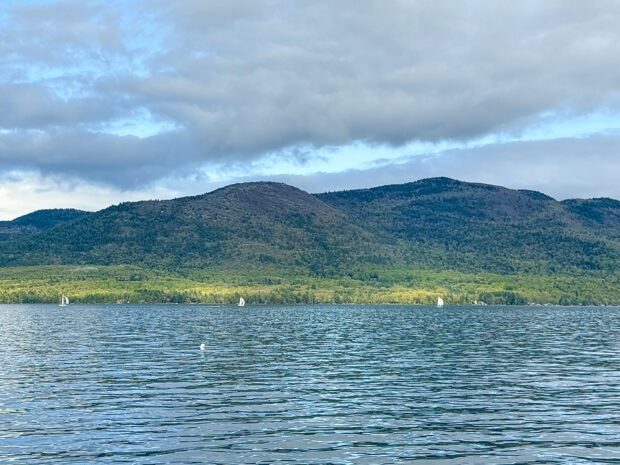 pilot knob seen from lake george