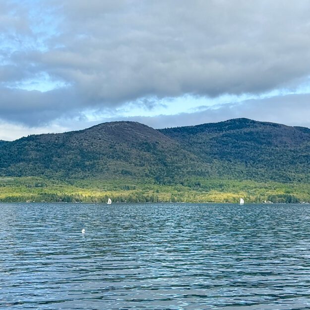 pilot knob seen from lake george