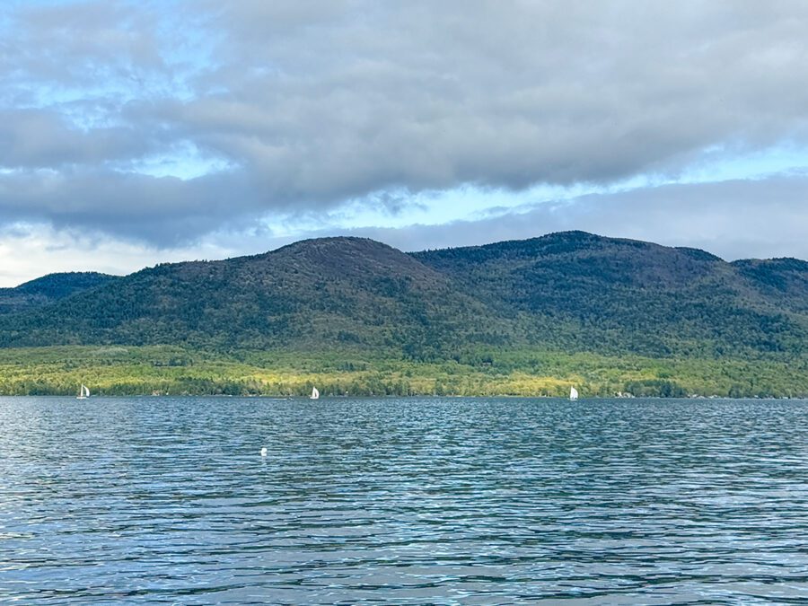 pilot knob seen from lake george