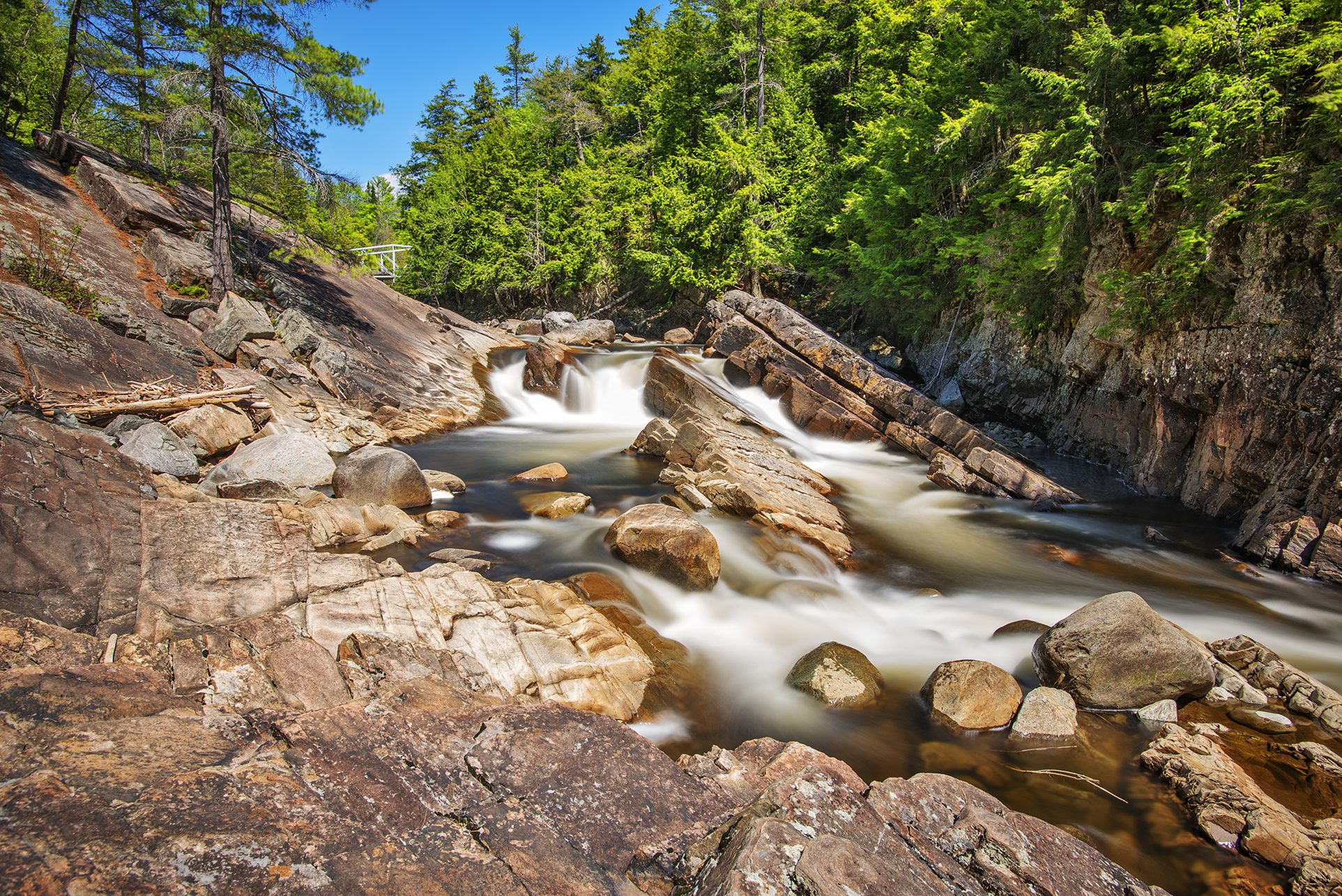 Griffin Gorge on the East Branch Sacandaga River in the town of Wells. Photo by Carl Heilman II.