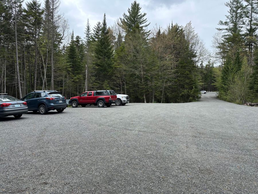 parking lot for bog river