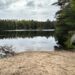 sandy bank to Lows Lake