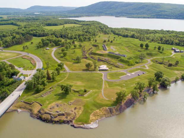 Arial of fort