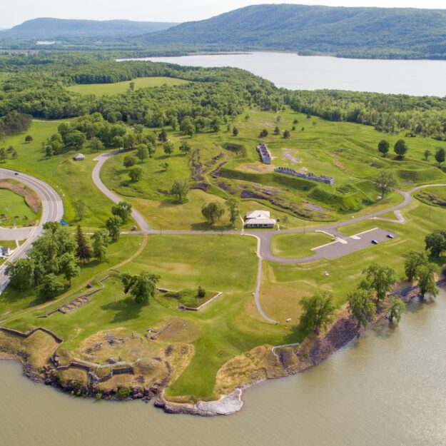 Arial of fort
