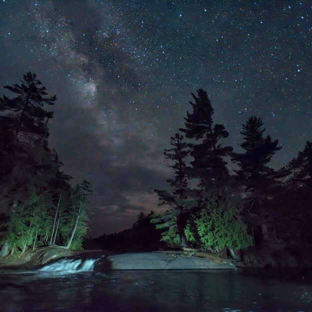 dramatic night skies