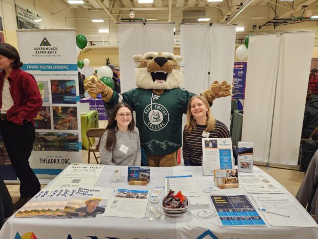 Erin Griffin, right, is North Country Clean Energy Hub director. Photo courtesy of ANCA