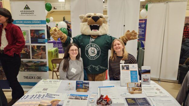 Erin Griffin, right, is North Country Clean Energy Hub director. Photo courtesy of ANCA