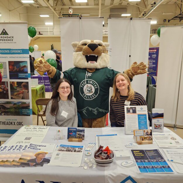 Erin Griffin, right, is North Country Clean Energy Hub director. Photo courtesy of ANCA