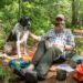 assistant ranger brendan jackson and his dog