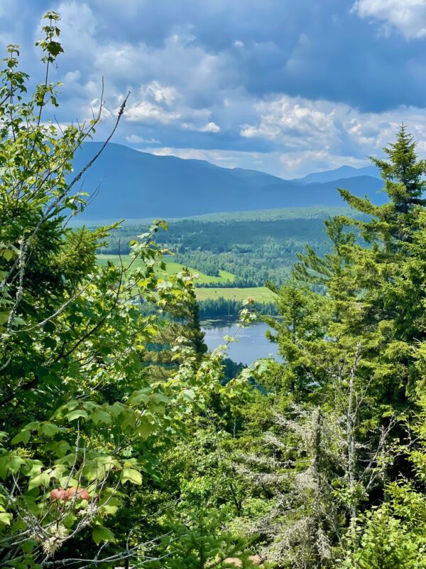 The view of the southern High Peaks from Seymour Mt view.
