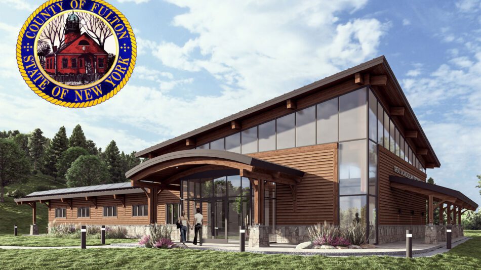 artistic rendition of Great Sacandaga Lake Discovery Center