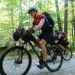Bikers on the The Adirondack Trail Ride (TATR).