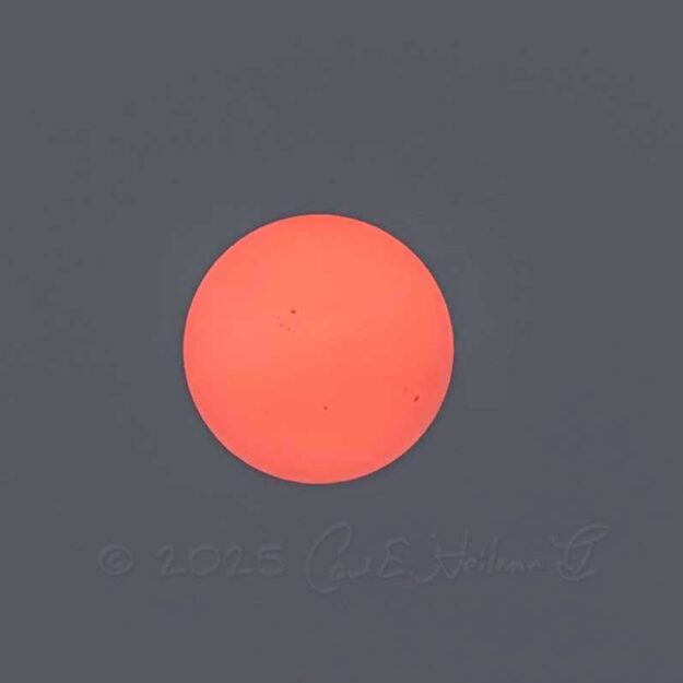 sun in the haze