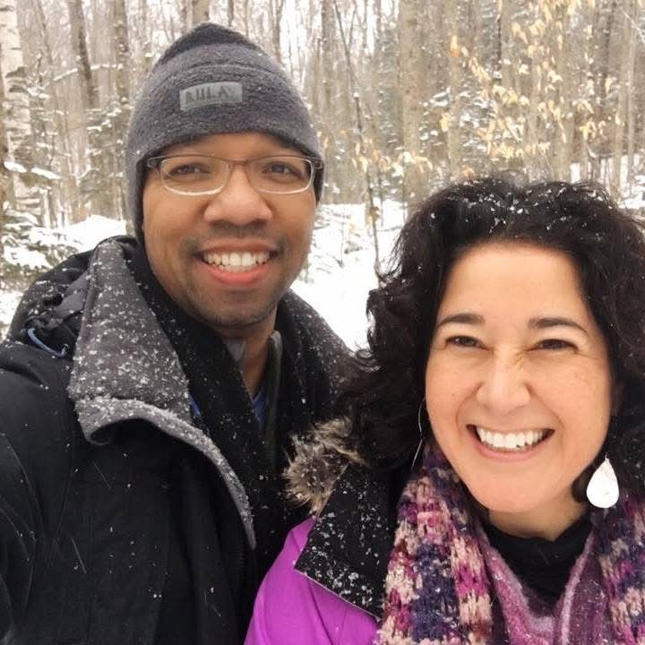 Maureen Cunningham and her husband Paul Miller, the filmmaker behind the "Searching for Timbuctoo" documentary. Photo courtesy Maureen Cunningham